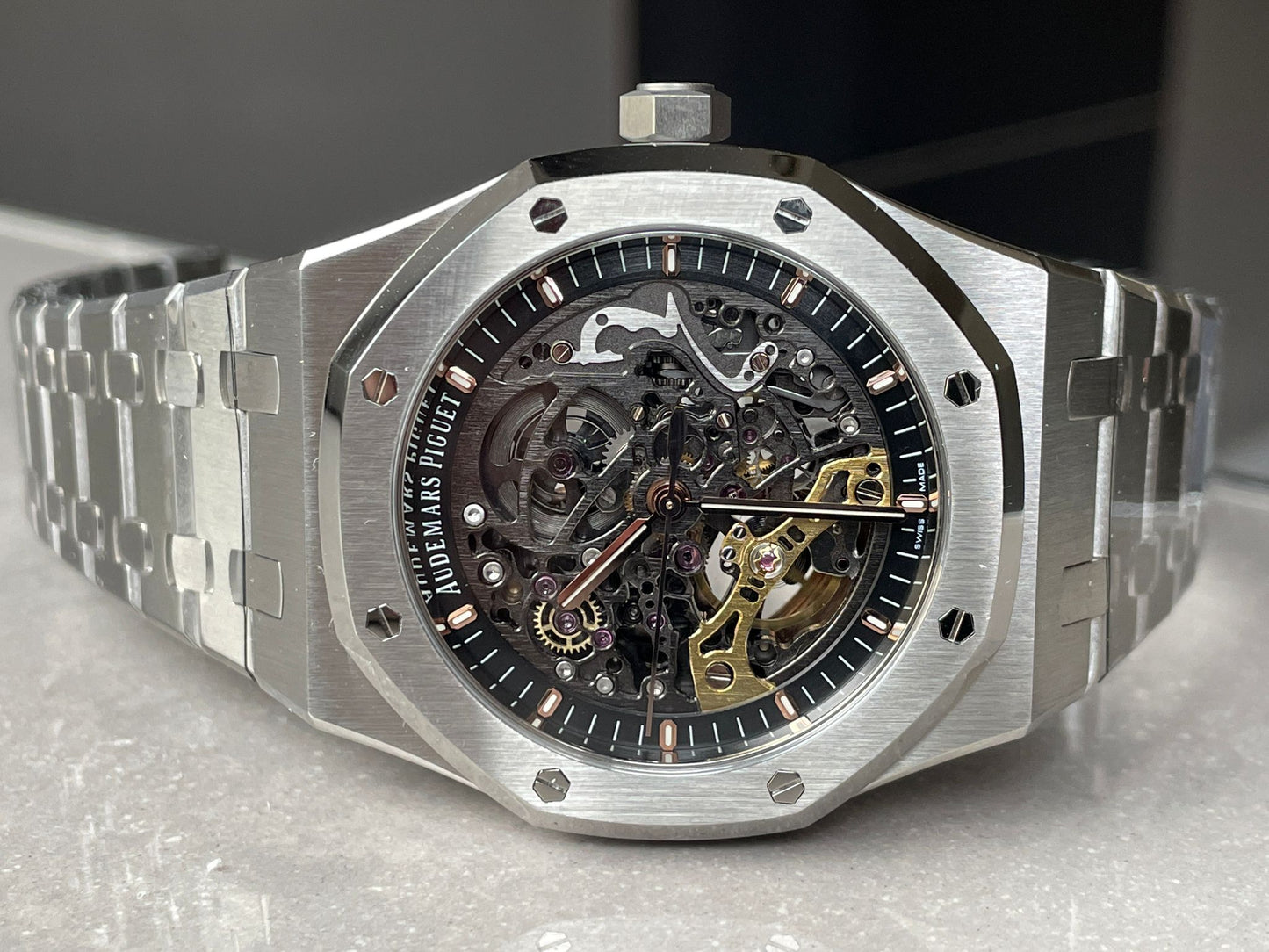 Audemars Piguet Royal Oak Skeleton Watch Fashionwheel