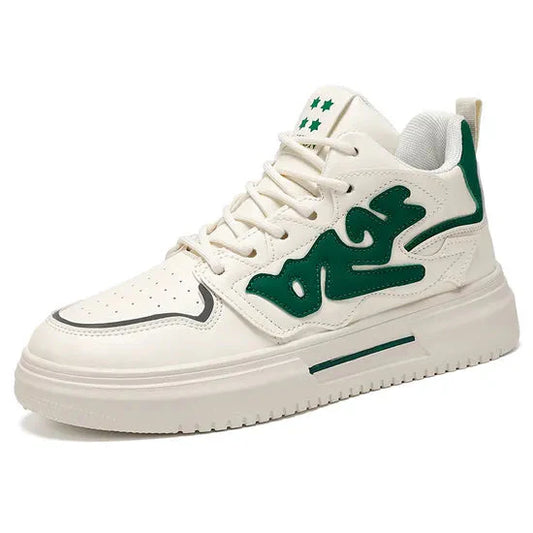 Fashion British Style Green Chunky Unisex Shoes Fashionwheel