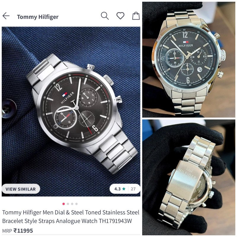 Tommy Hilfiger Silver Fashionwheel