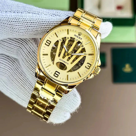 Rolex Classic Golden Automatic Fashionwheel