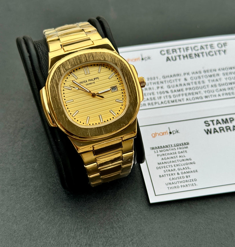 Patek Philippe Nautilus Yellow Gold Fashionwheel