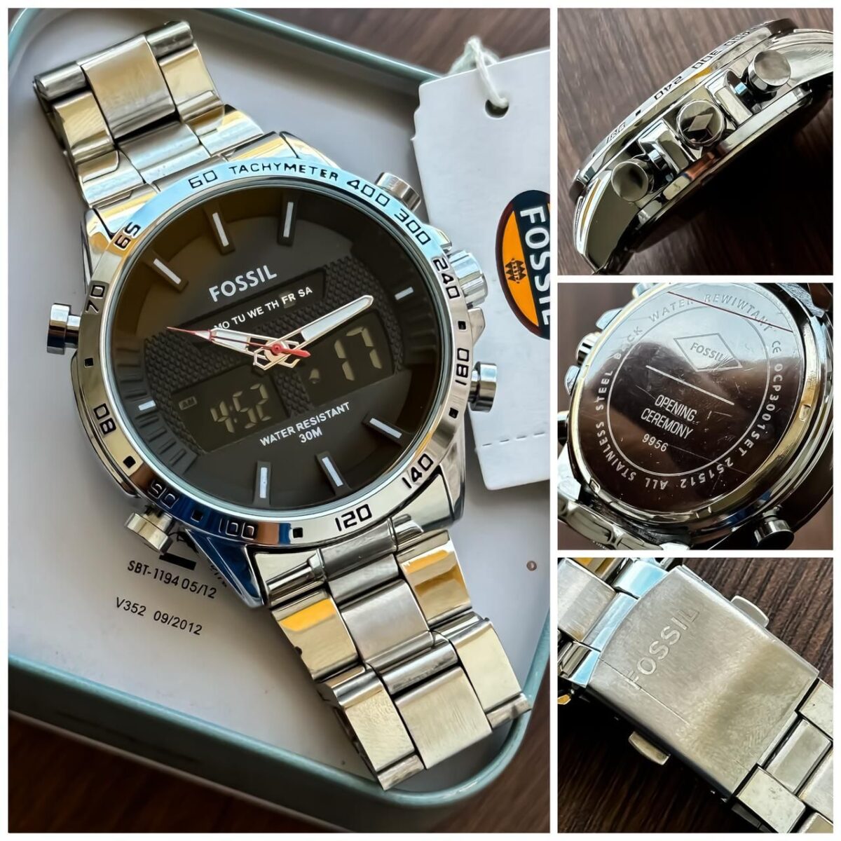 Fossil Analog-Digital Watch Fashionwheel