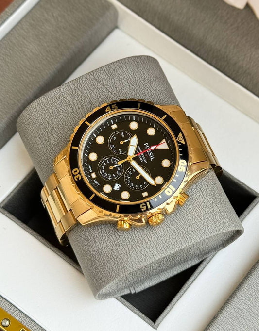 Fossil Bronson Golden Case Fashionwheel