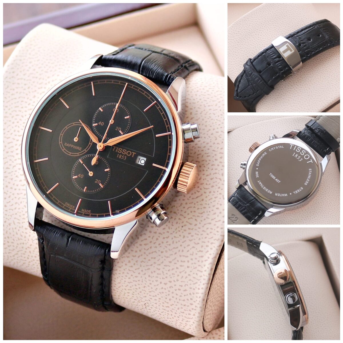 Tissot 1853 Quartz Black Tone Fashionwheel