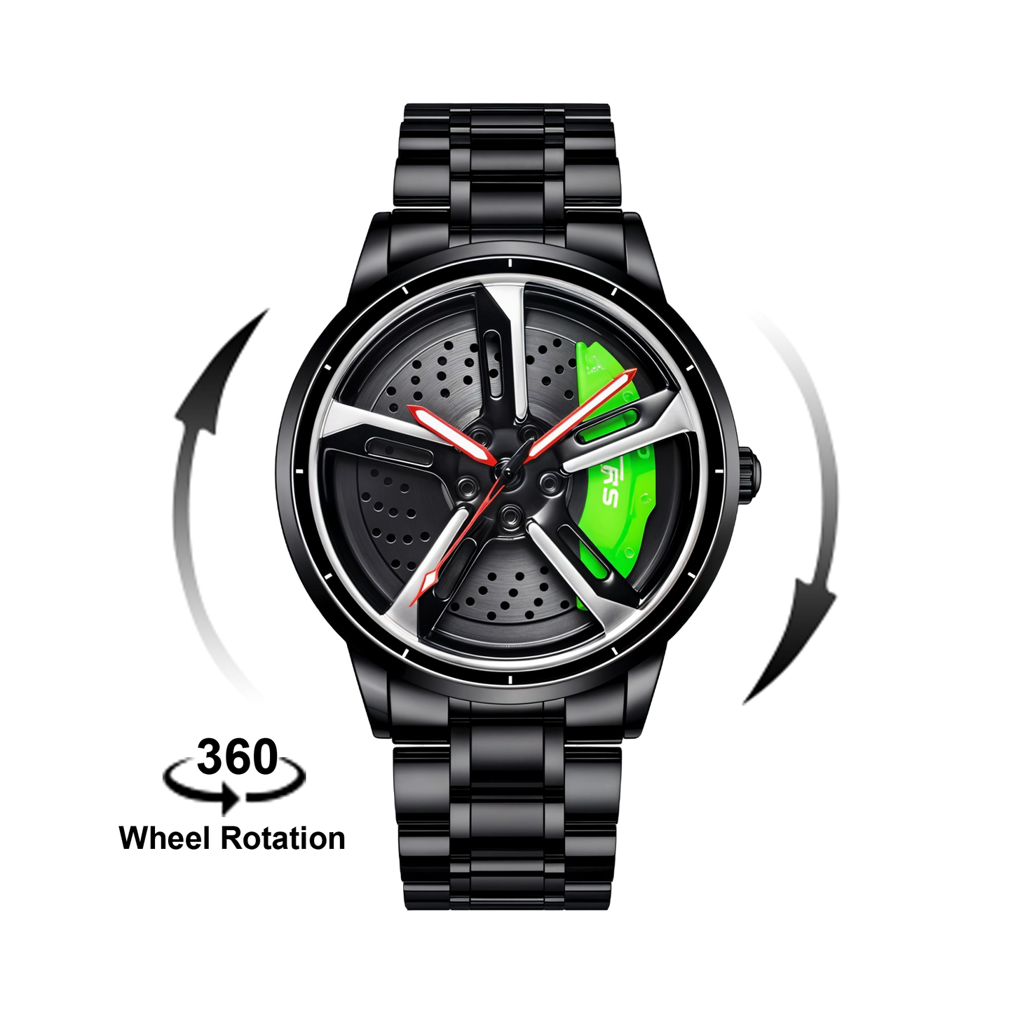 🛞Gyro Spin Rotating Wheel Watch Model 4️⃣ Fashionwheel