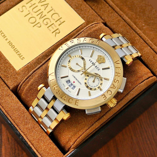 Versace Aion Chronograph Gold Fashionwheel