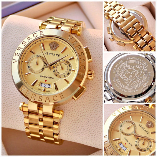 Versace Aion Chronograph Golden Fashionwheel