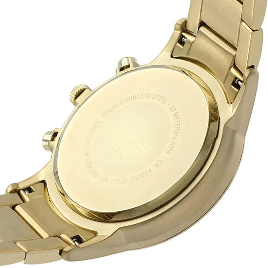 Emporio Armani Pale Gold Watch Fashionwheel