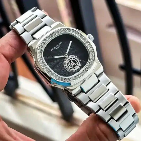 Patek Phillipe Nautilus Silver Watch Fashionwheel