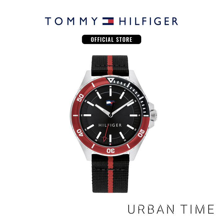 TOMMY HILFIGER Nylon Strap Watch Fashionwheel