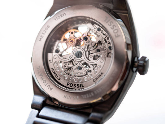 Fossil Everett Automatic Skeleton Watch Fashionwheel