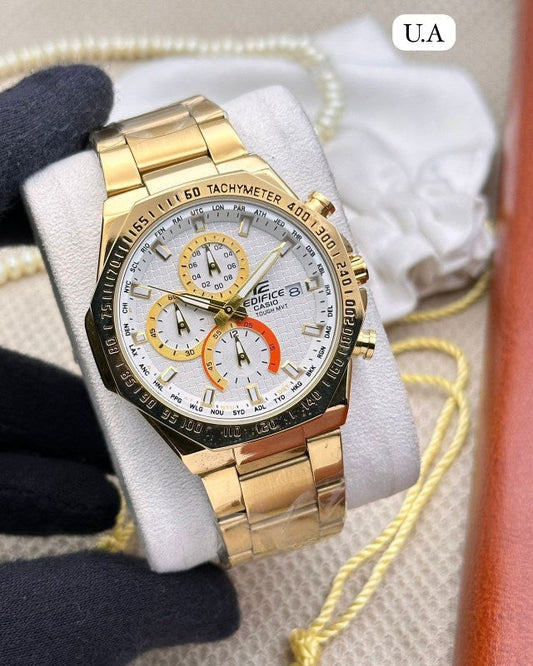 Casio Edifice 4401 Gold Fashionwheel