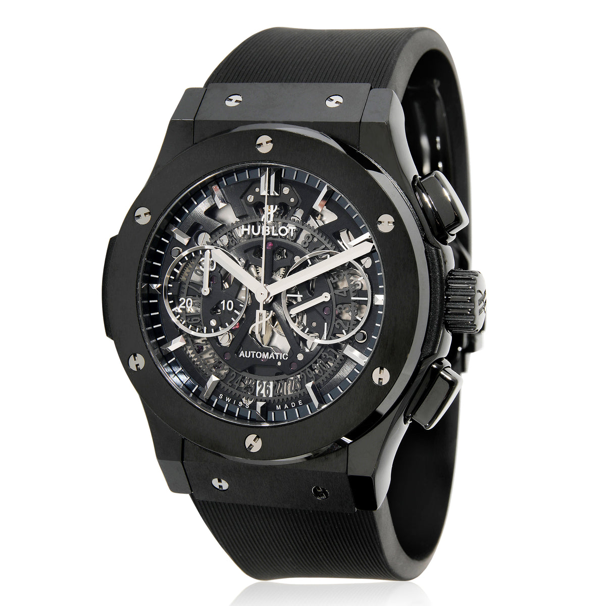 Hublot Classic Aerofusion Automatic Black magic Watch Fashionwheel