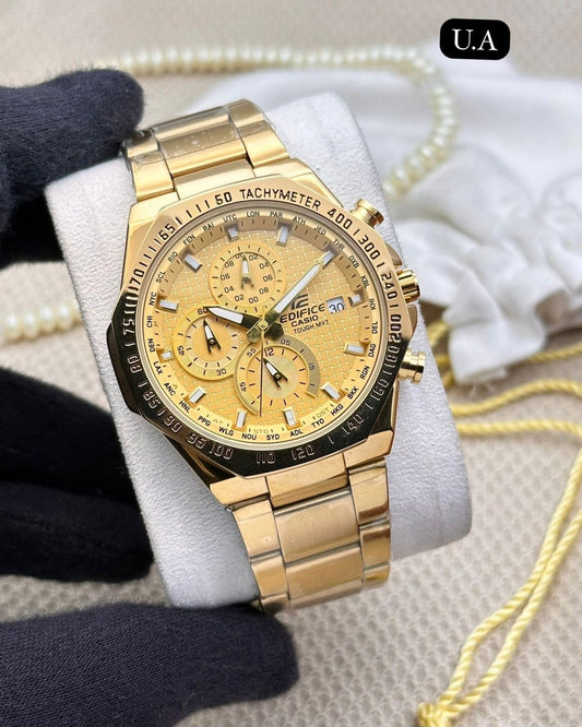 Casio Edifice 4401 Gold Fashionwheel