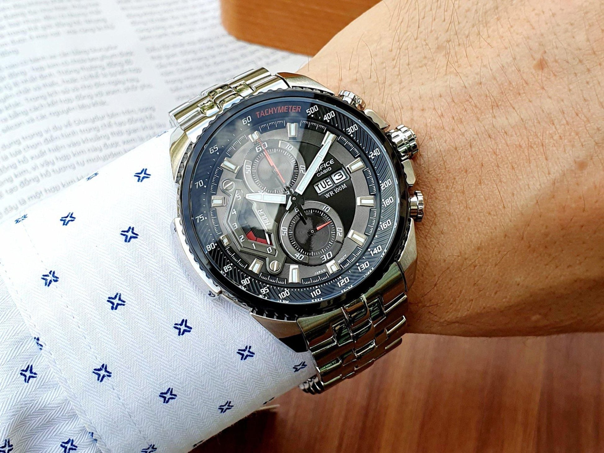 CASIO Edifice EF-558D 1AV Fashionwheel