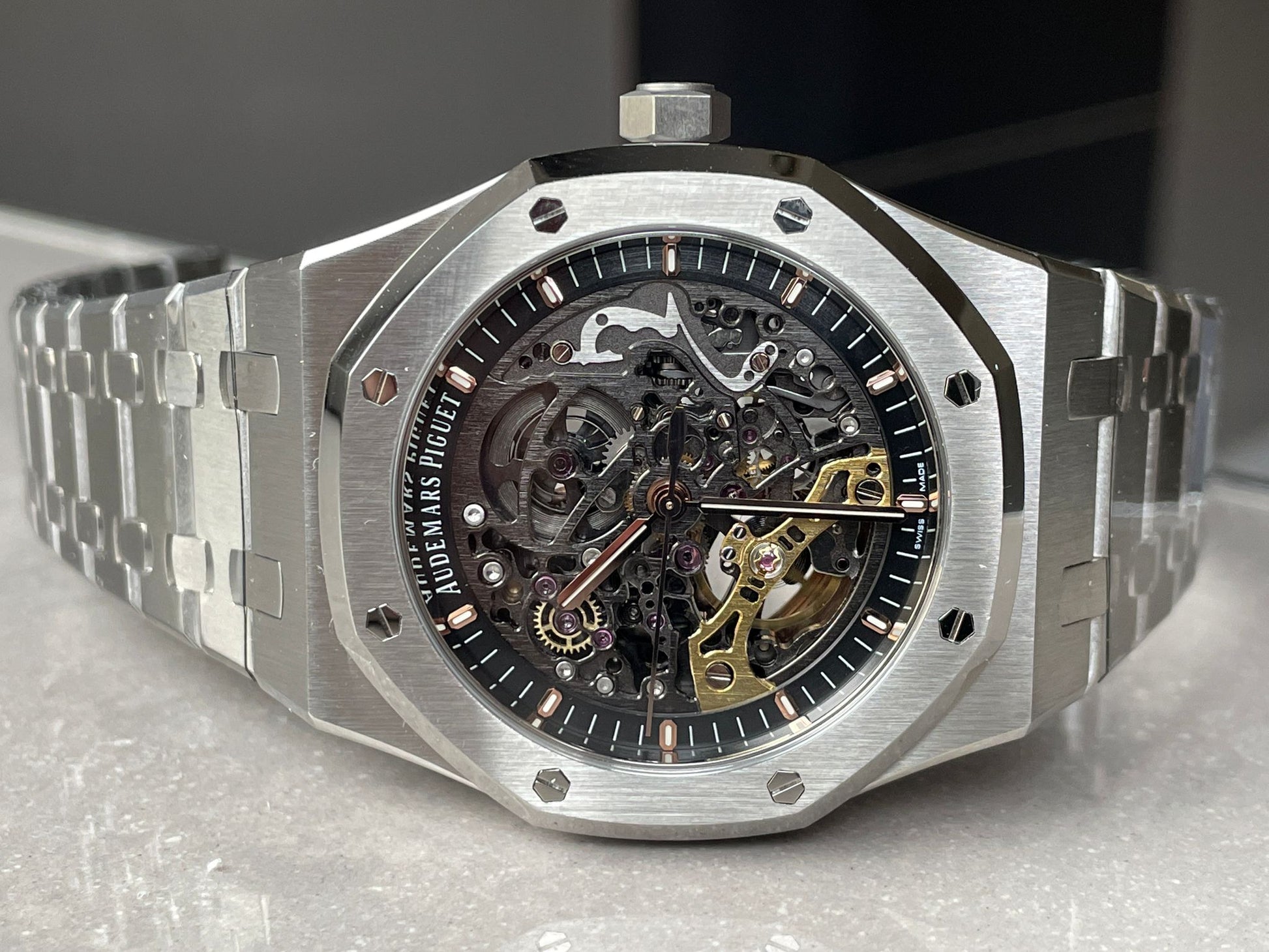 Audemars Piguet Royal Oak Skeleton Watch Fashionwheel