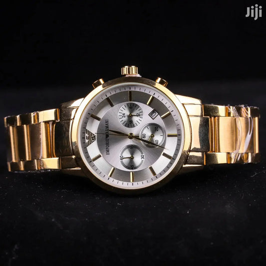 Emporio Armani Pale Gold Watch Fashionwheel