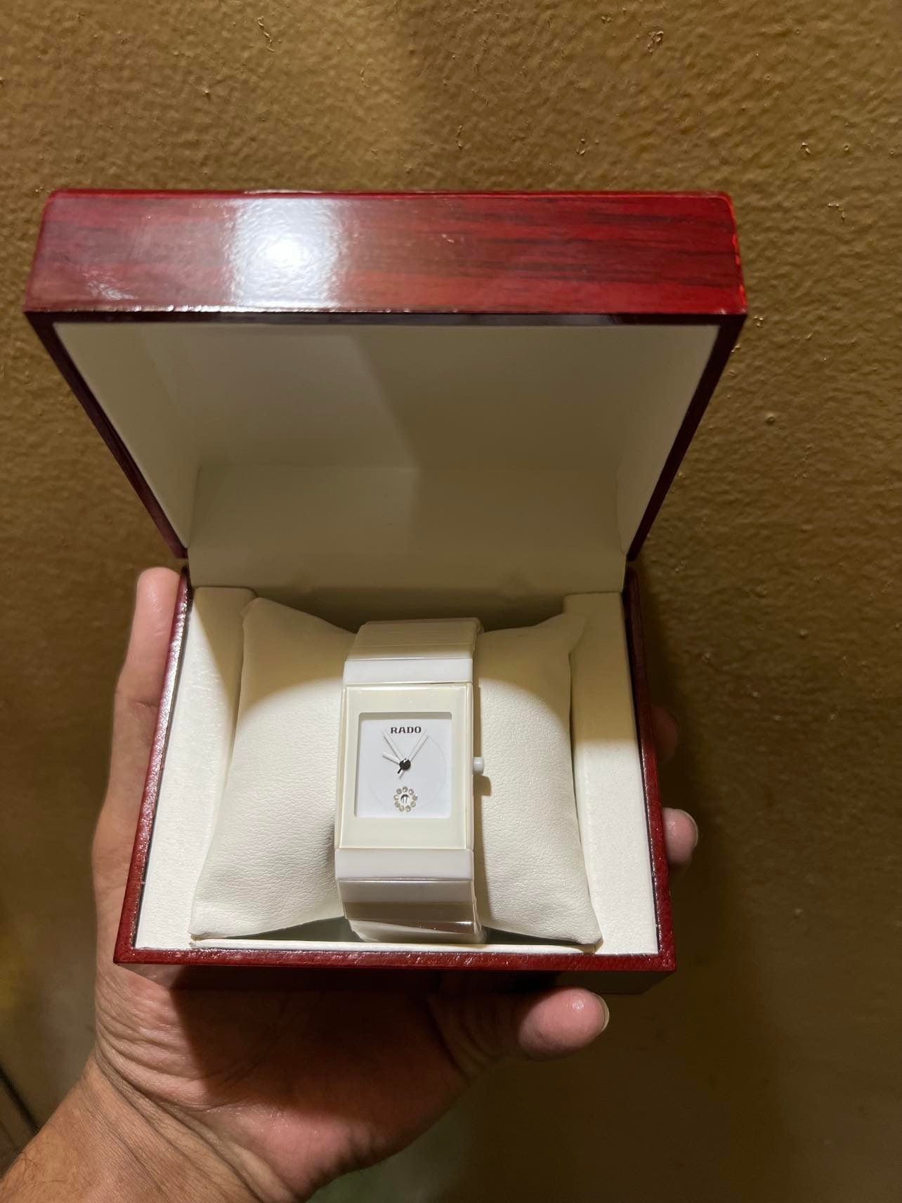 Rado Square Ceramic Unisex Watch Fashionwheel