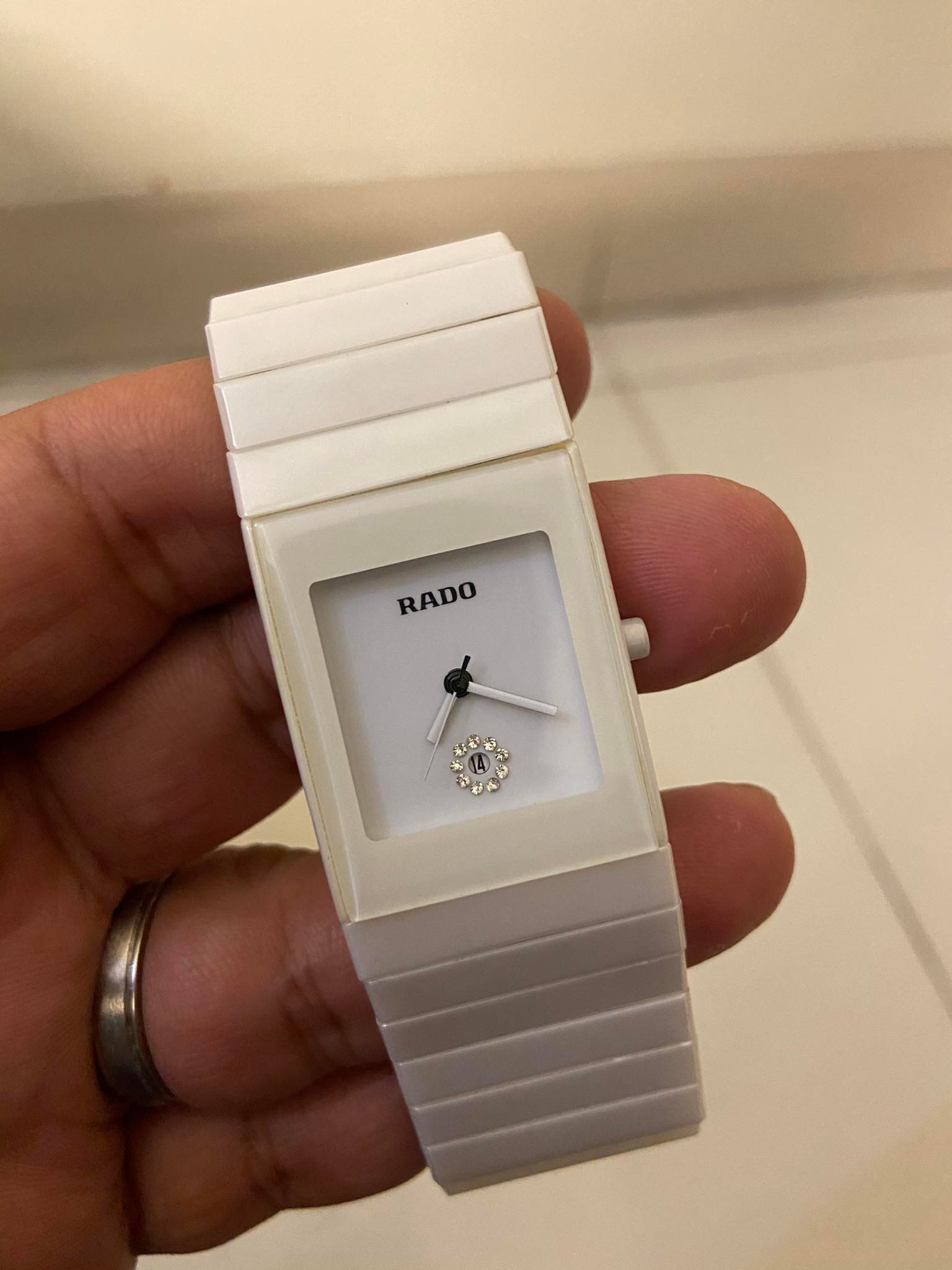 Rado Square Ceramic Unisex Watch Fashionwheel