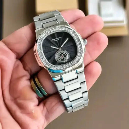 Patek Phillipe Nautilus Silver Watch Fashionwheel