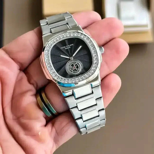 Patek Phillipe Nautilus Silver Watch Fashionwheel