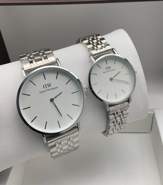 Daniel Wellington 5-Link Silver Strap Women Watch Fashionwheel