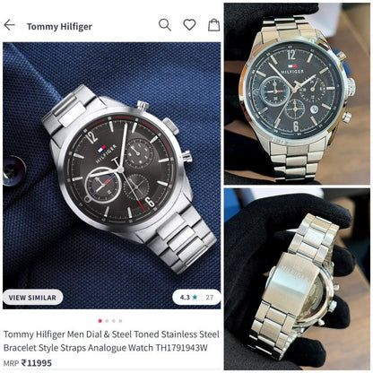 Tommy Hilfiger Silver Fashionwheel