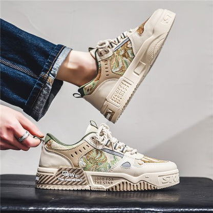 Fashion Crafted Cream Canvas Sneakers Fashionwheel