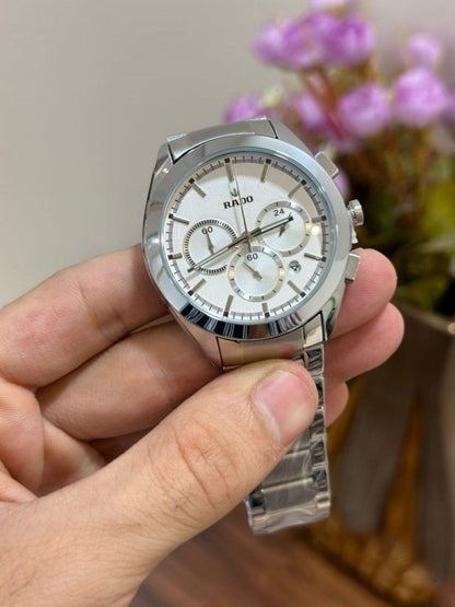 Rado HyperChrome Silver Chronograph Fashionwheel