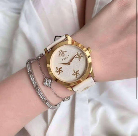 Gucci Gold Plated Women Watch Fashionwheel