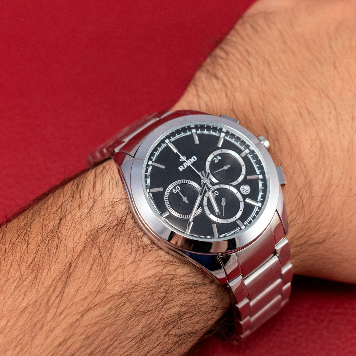 Rado Chronograph Silver Collection Fashionwheel