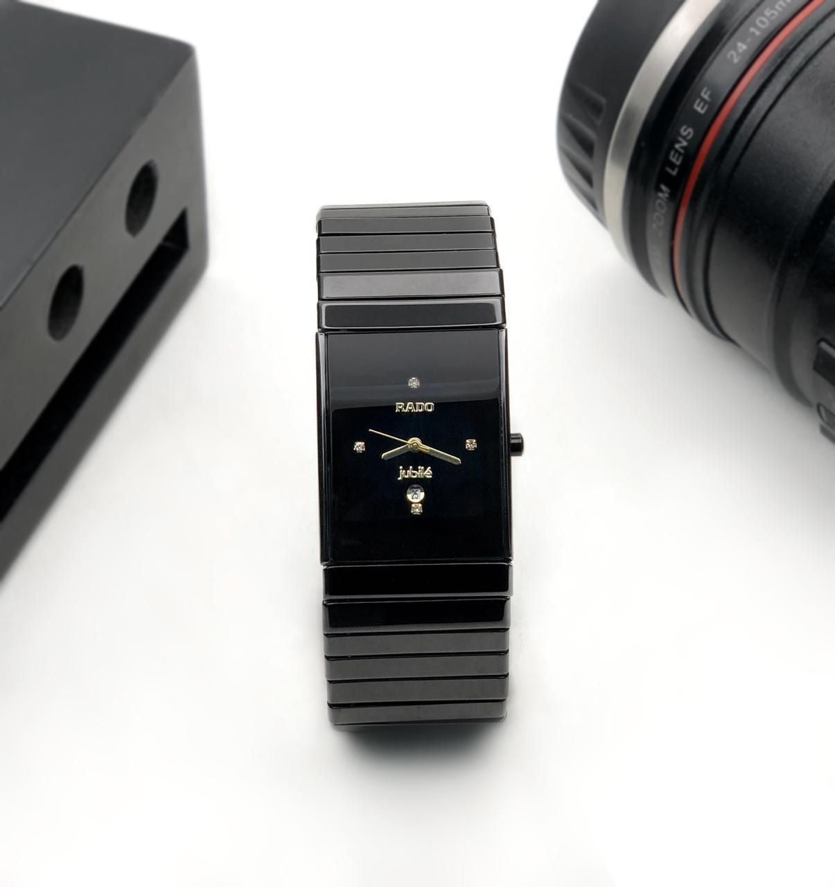 Rado Jubile Black Ceramic Unisex Watch Fashionwheel