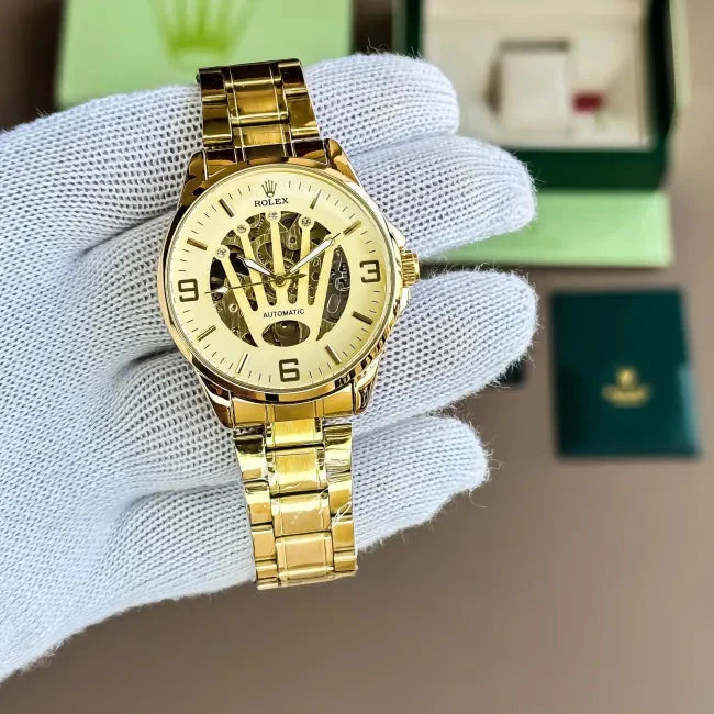 Rolex Classic Golden Automatic Fashionwheel