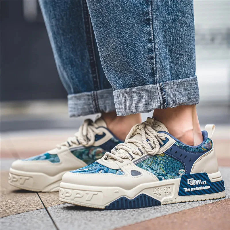 Fashion Round Toe Cotton Fabric Sneakers Fashionwheel