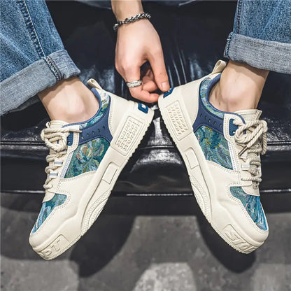 Fashion Round Toe Cotton Fabric Sneakers Fashionwheel