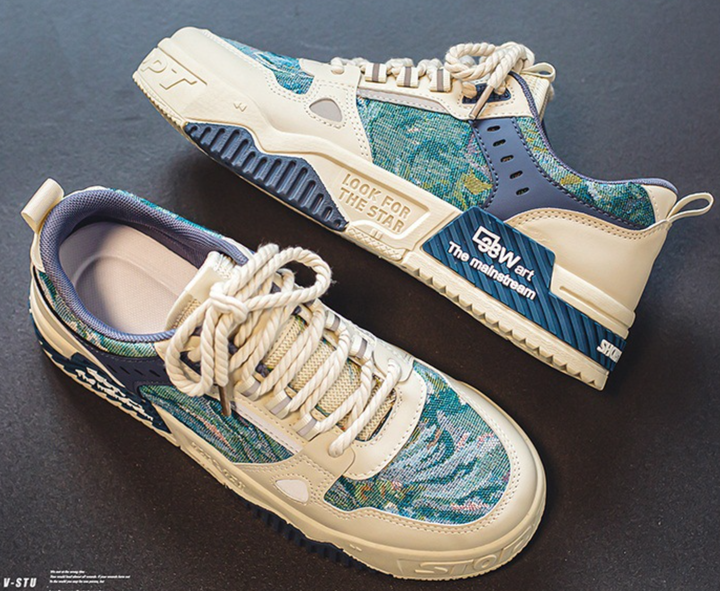 Fashion Round Toe Cotton Fabric Sneakers Fashionwheel