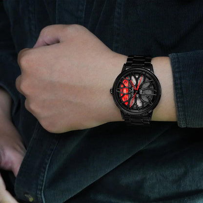 🛞Gyro Spin Rotating Wheel Watch Model 3️⃣ Fashionwheel