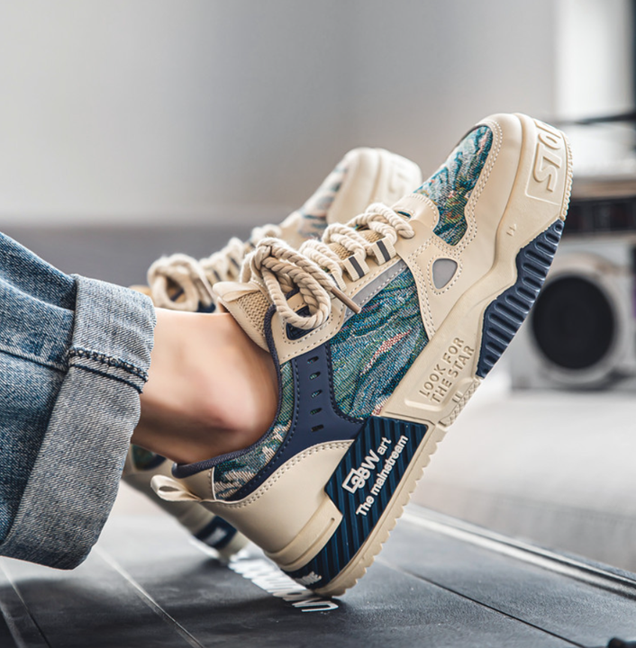 Fashion Round Toe Cotton Fabric Sneakers Fashionwheel