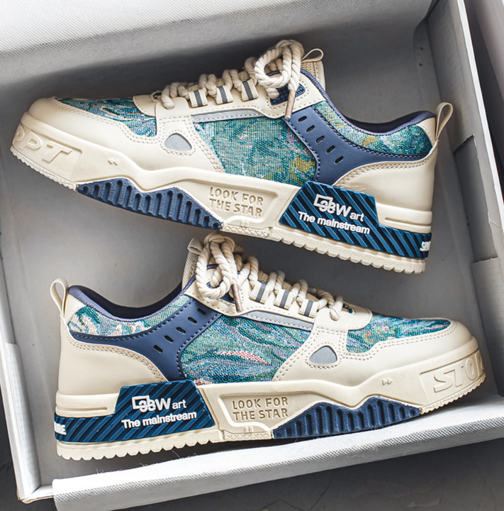 Fashion Round Toe Cotton Fabric Sneakers Fashionwheel