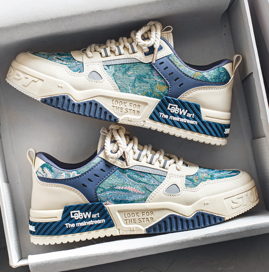 Fashion Round Toe Cotton Fabric Sneakers Fashionwheel