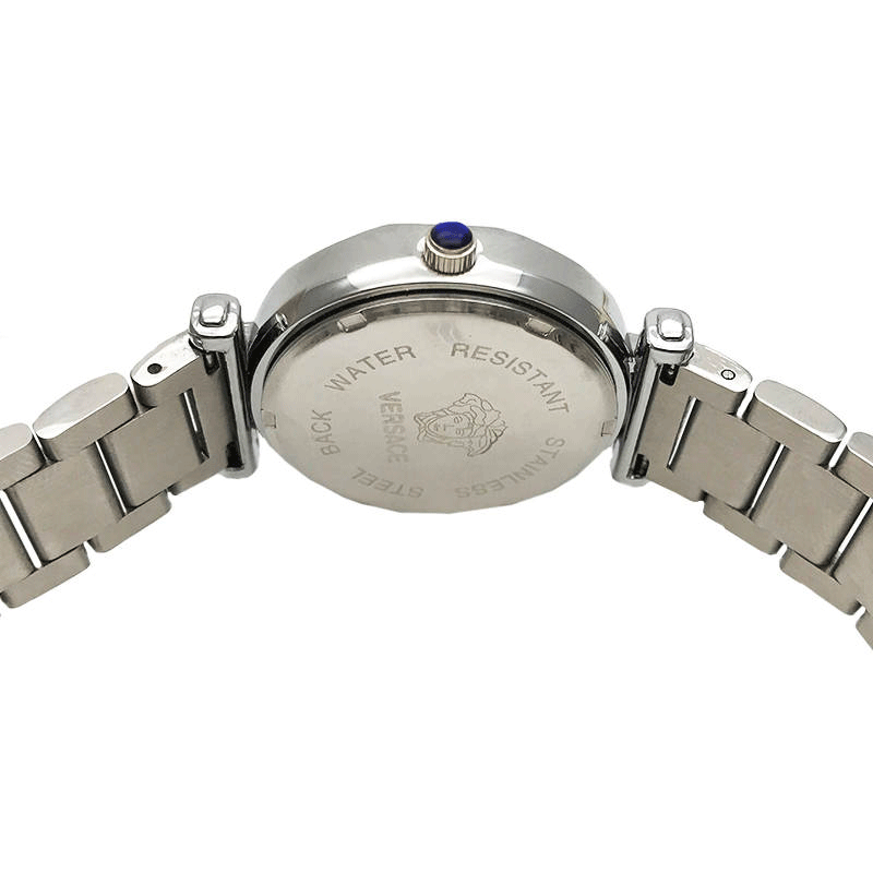 Versace Crystal Stainless Steel Classic Women Watch Fashionwheel