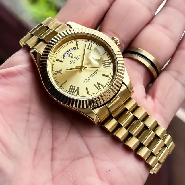 Rolex Day-Date Gold Fashionwheel