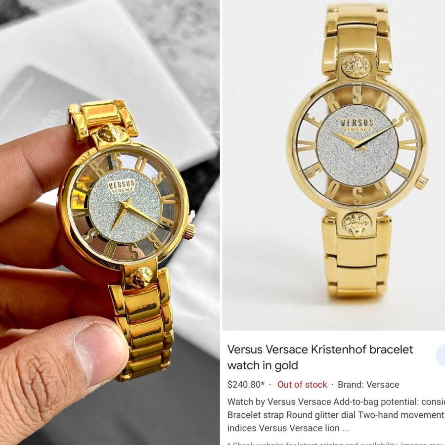 Versace Gold Women Watch Fashionwheel