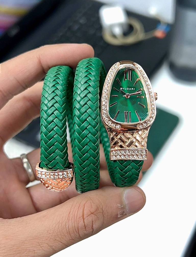 BVLGARI Serpenti Ever Emerald Green Women Watch Fashionwheel