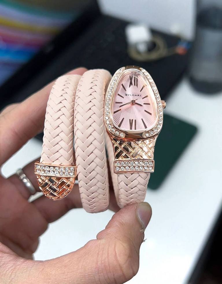 BVLGARI Serpenti Ever Rose Gold & Pink Women Watch Fashionwheel