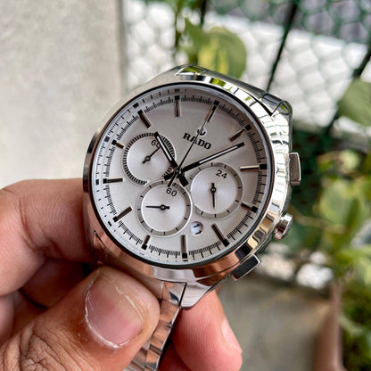 Rado HyperChrome Silver Chronograph Fashionwheel