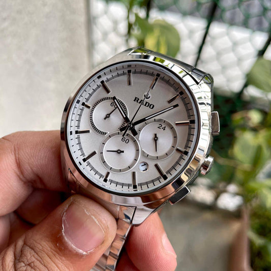 Rado HyperChrome Silver Chronograph Fashionwheel