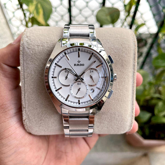 Rado HyperChrome Silver Chronograph Fashionwheel
