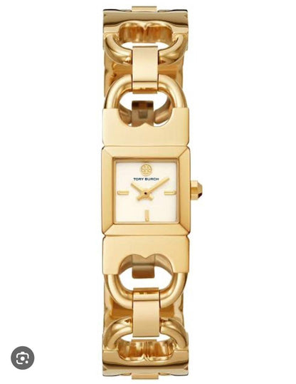 TORY BURCH DOUBLE T-LINK GOLD-TONE WOMEN WATCH Fashionwheel