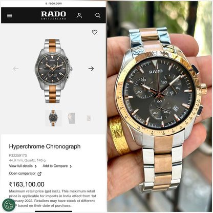 Rado HyperChrome Chronograph Fashionwheel